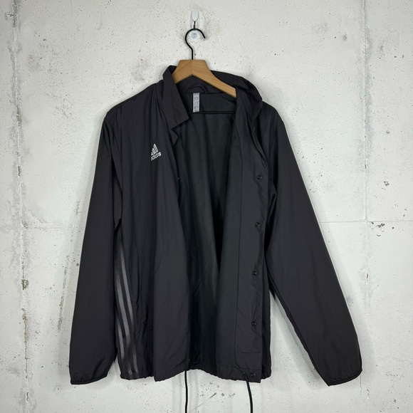 Adidas Philadelphia Union Soccer Button Up Windbreaker Jacket Medium - Picture 3 of 11